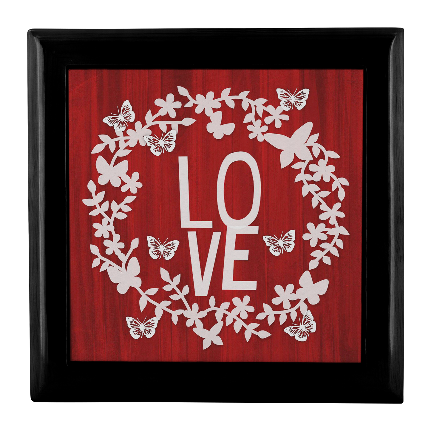 Love Butterfly Wreath Jewelry Box - Schoppix Gifts