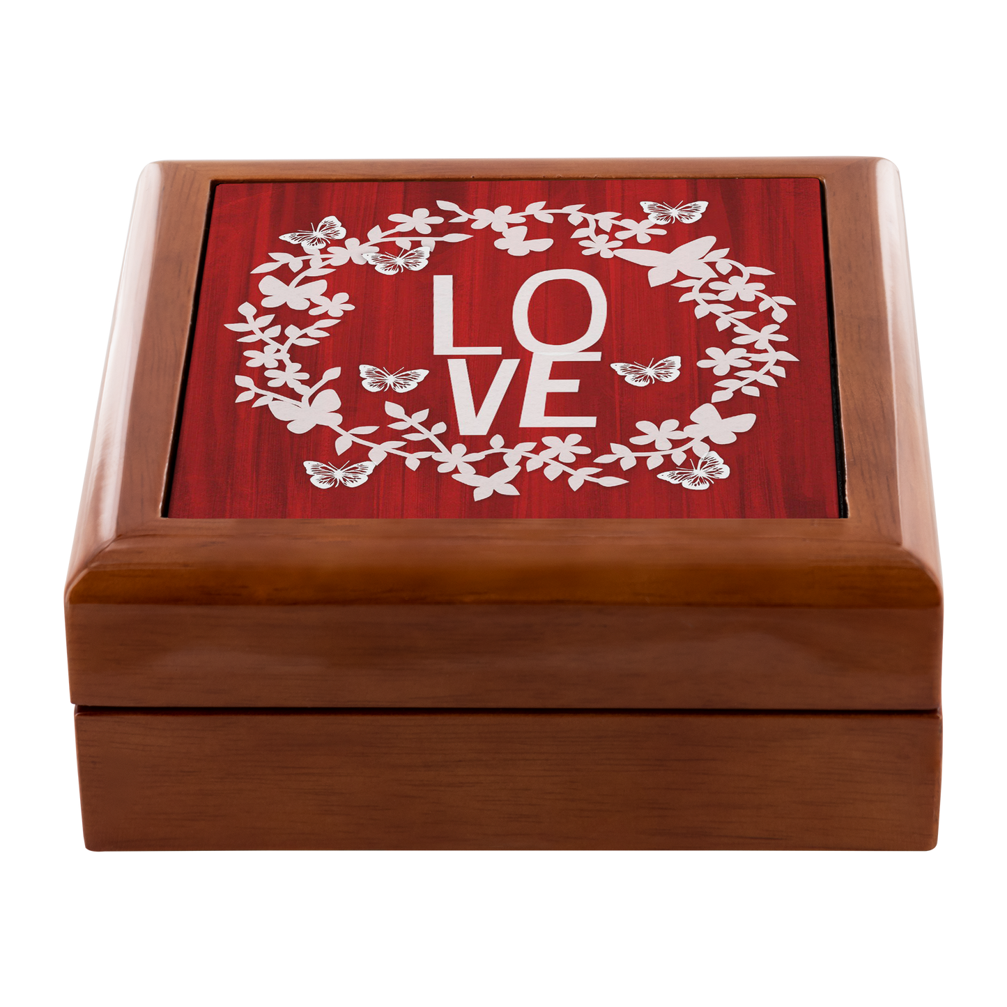 Love Butterfly Wreath Jewelry Box - Schoppix Gifts