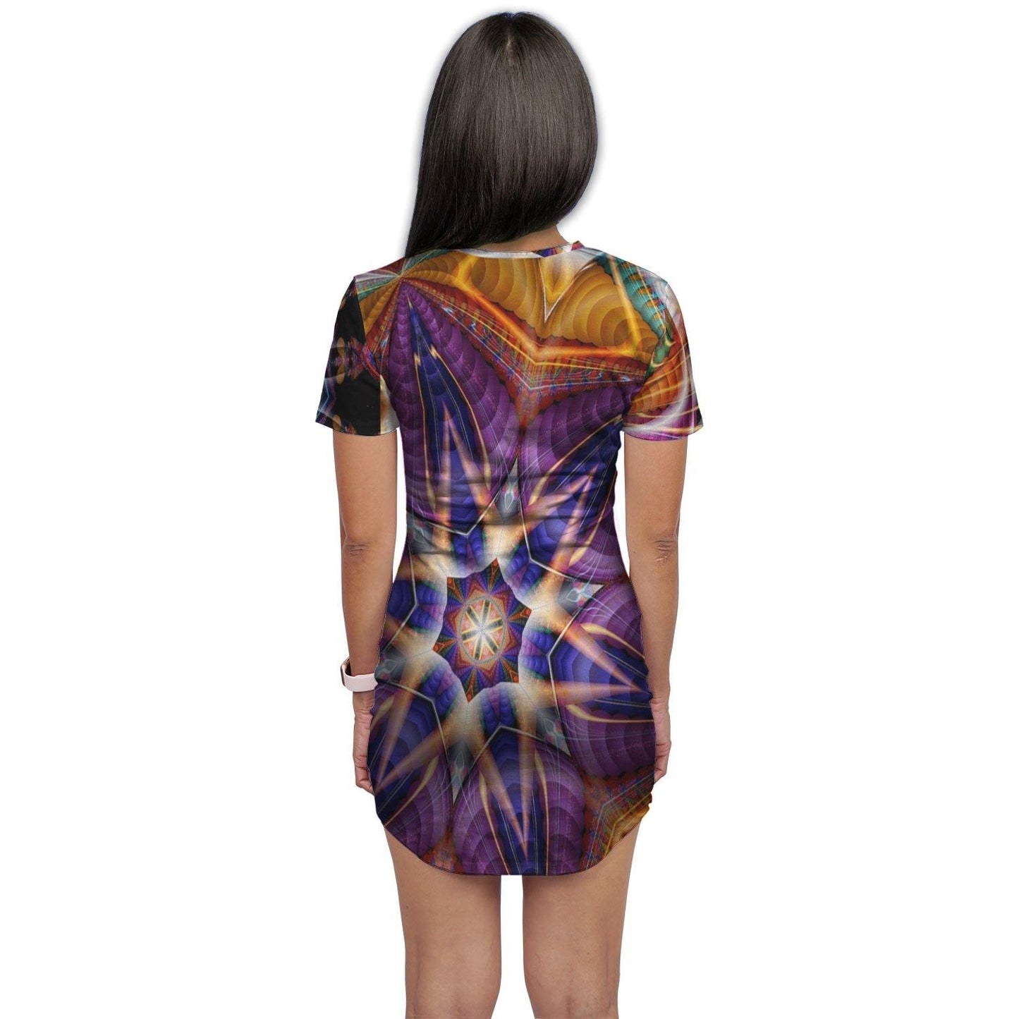 Kaleidescope T-Shirt Dress - Schoppix Gifts