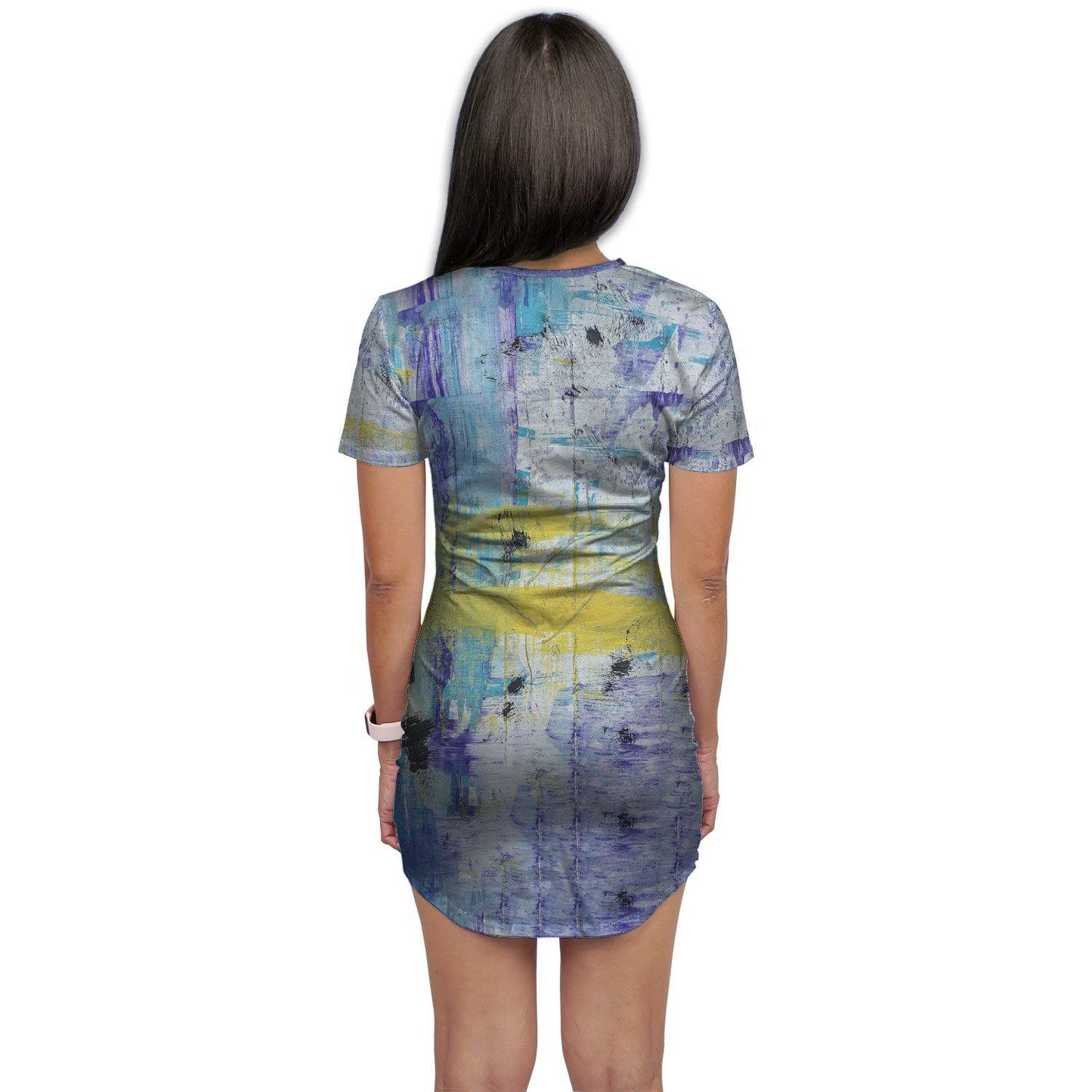 Live Life Graffiti T-Shirt Dress - Schoppix Gifts