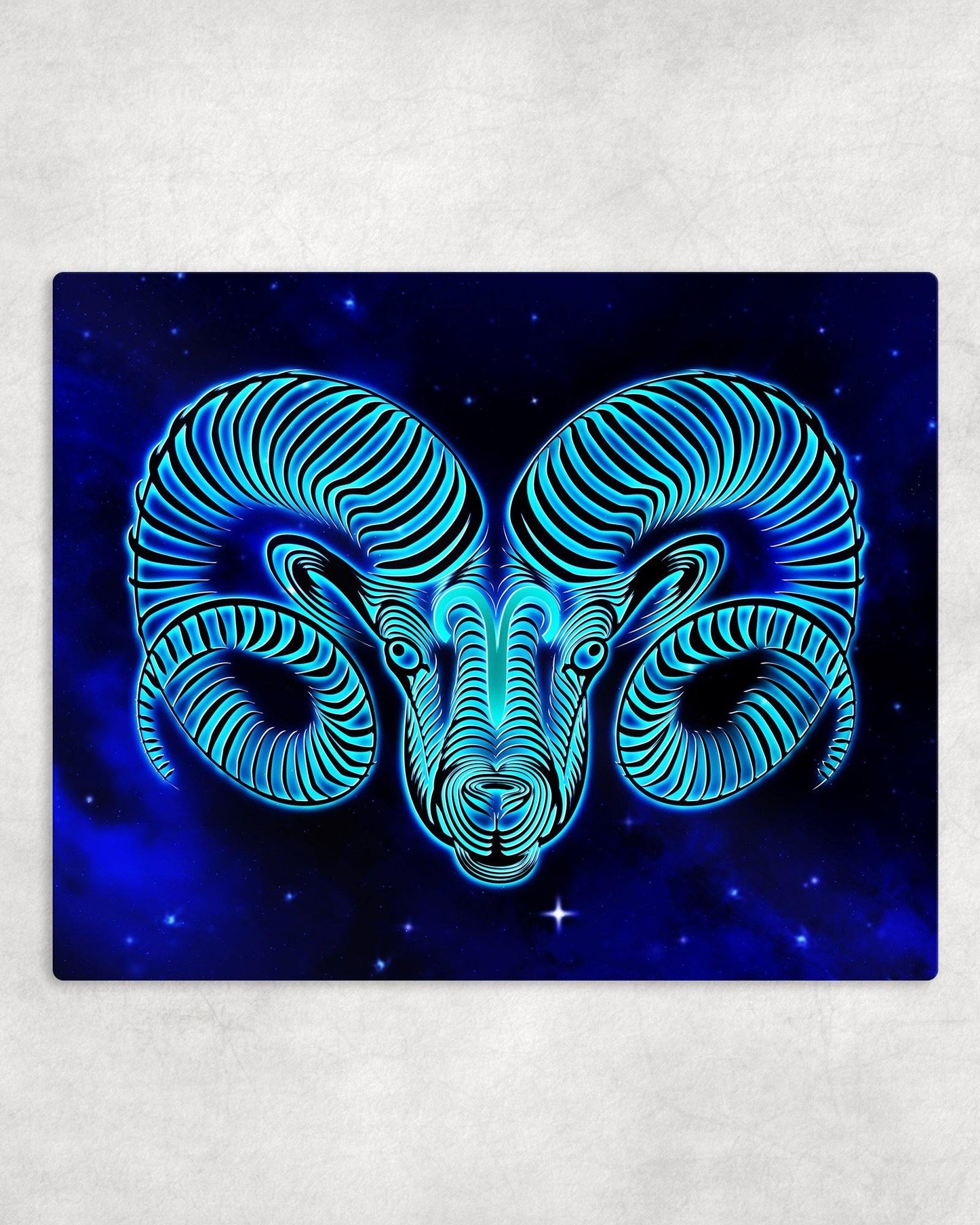 Zodiac Aries Metal Photo Panel - 8x10 - Schoppix Gifts