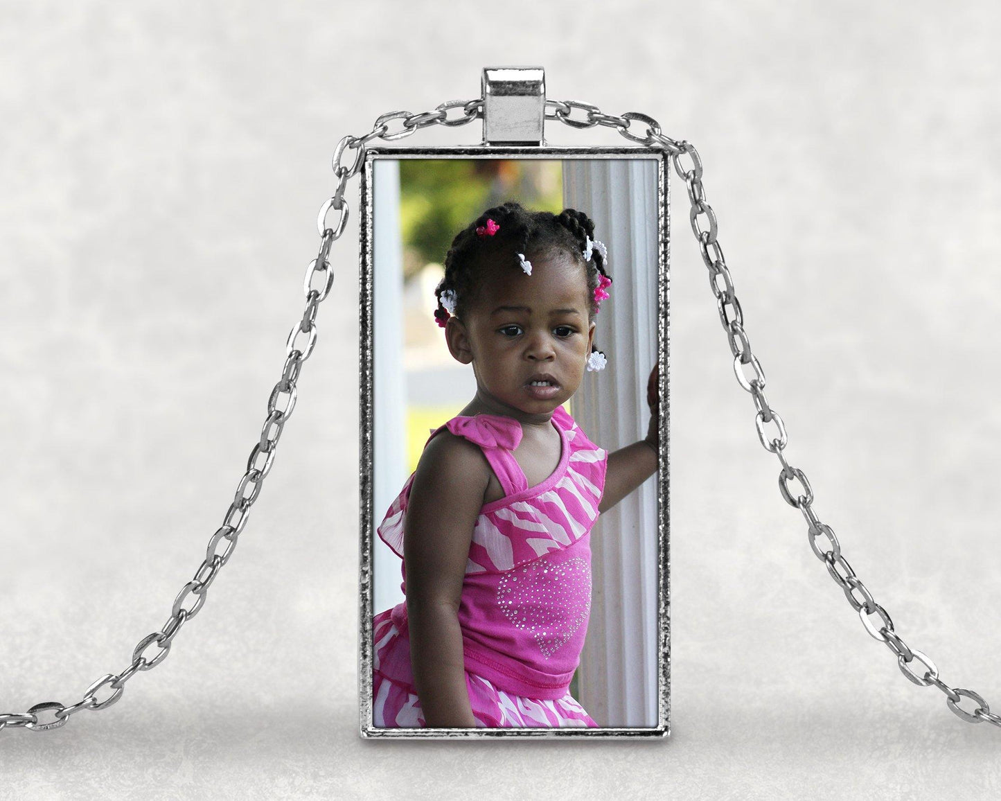 Create Your Own Rectangle Bezel Pendant - Schoppix Gifts