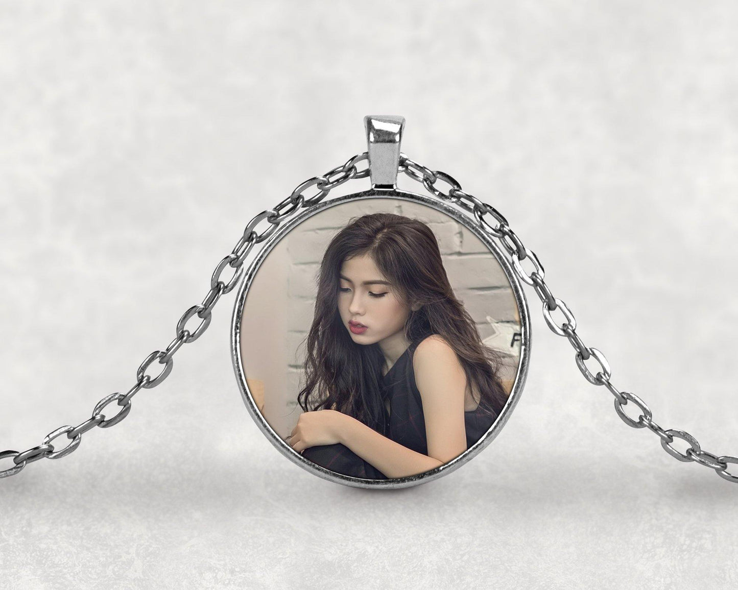 Create Your Own Round Bezel Pendant - Schoppix Gifts