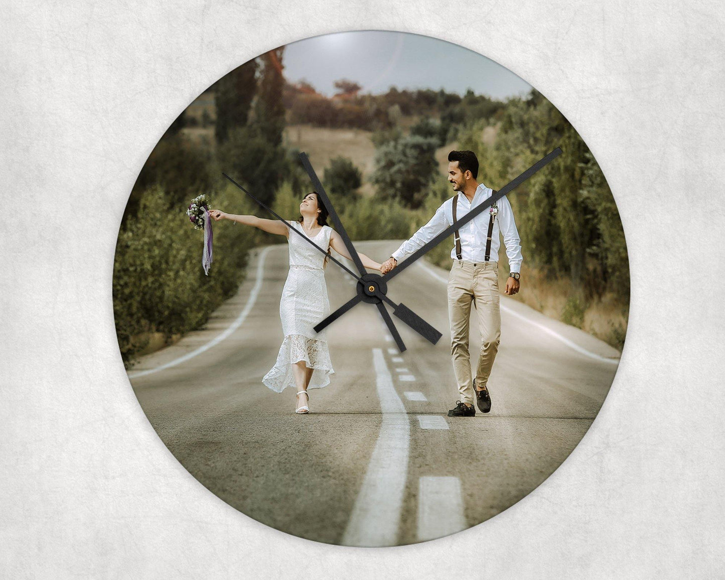 Create Your Own Round Clock - Schoppix Gifts