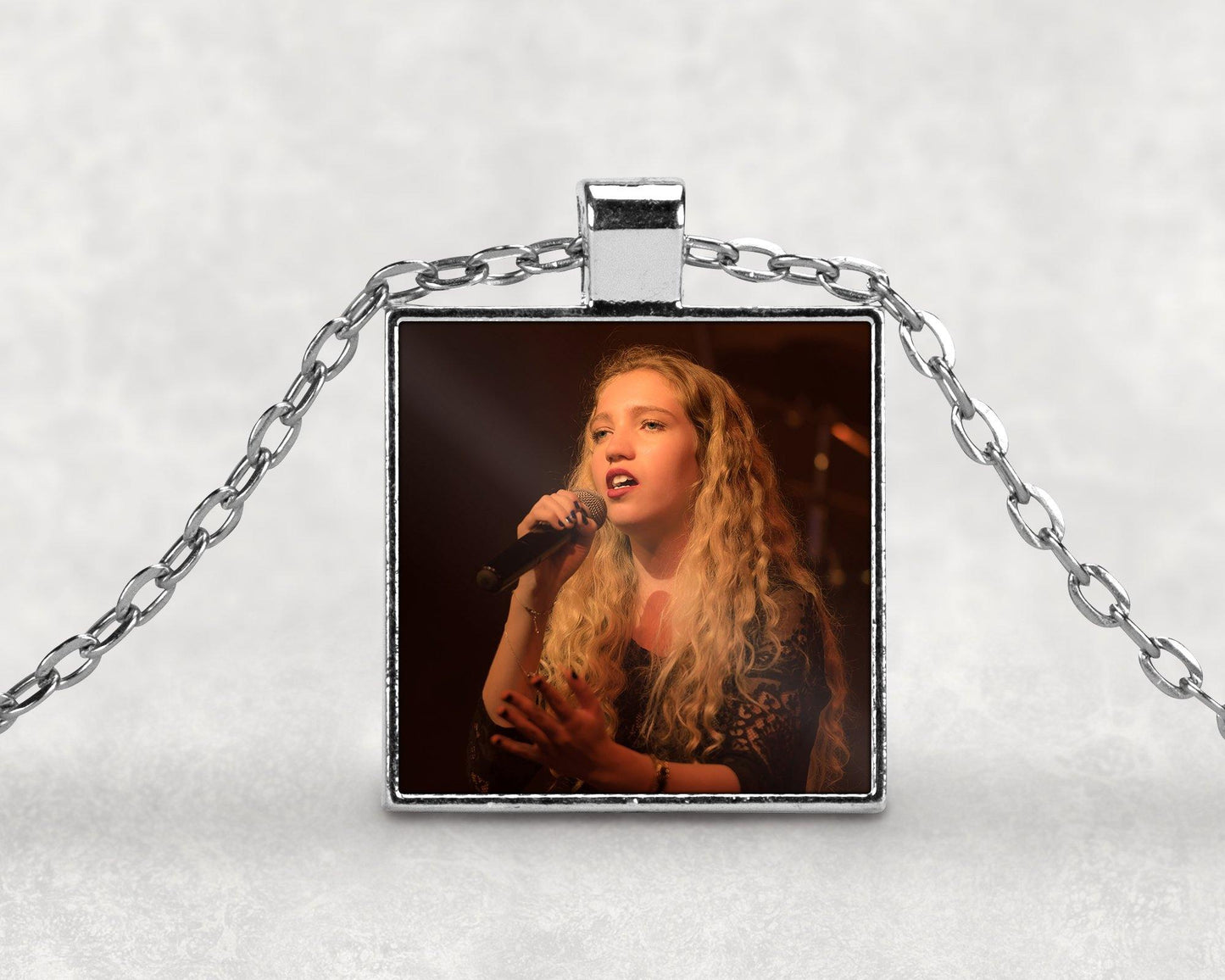 Create Your Own Square Bezel Pendant - Schoppix Gifts