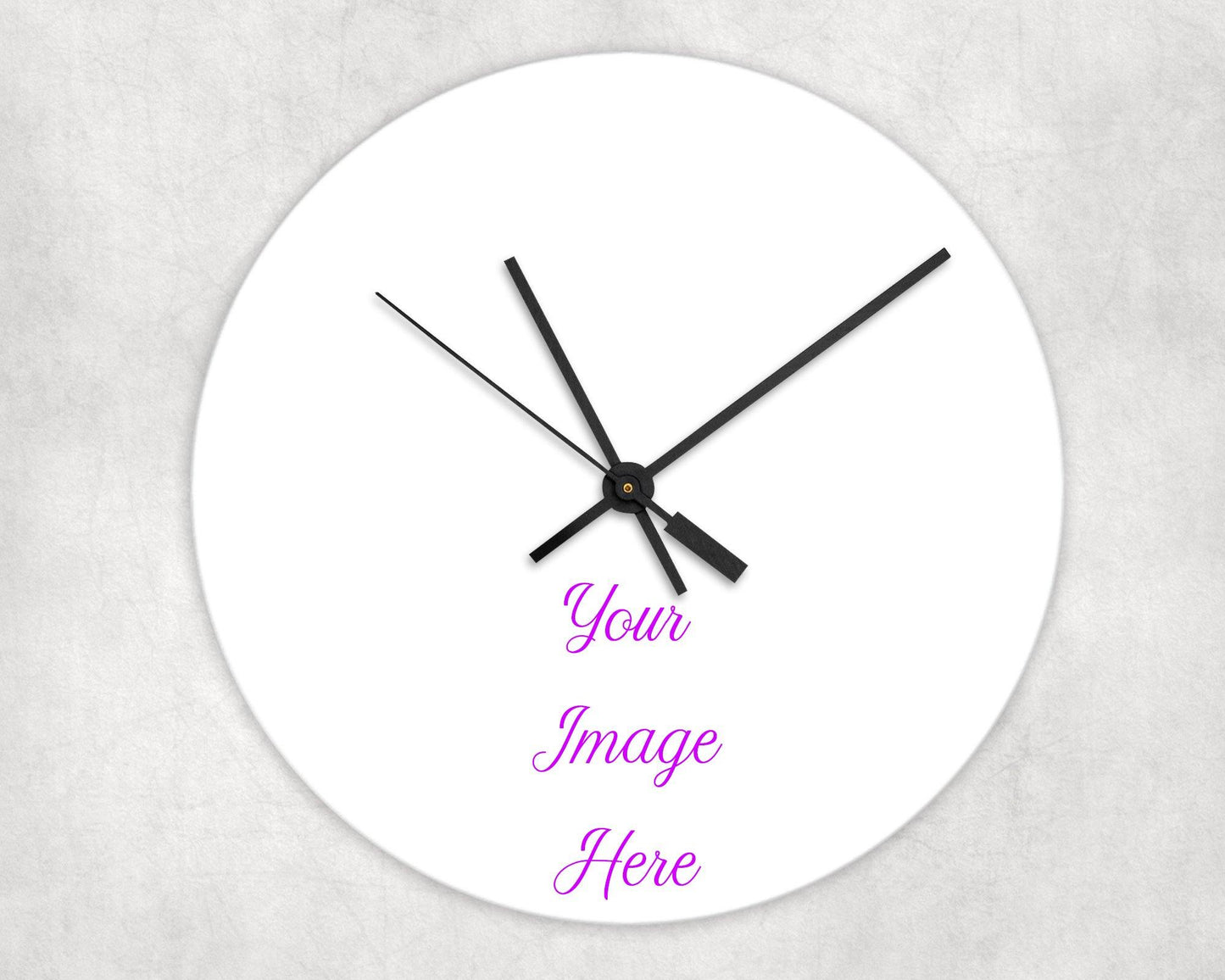 Create Your Own Round Clock - Schoppix Gifts