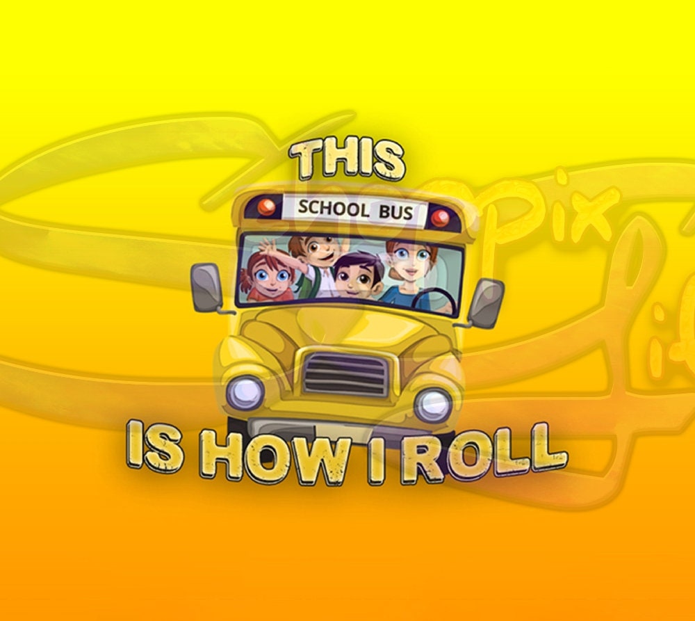 School Bus Driver This is How I Roll 20oz Skinny Tumbler - Stainless Steel