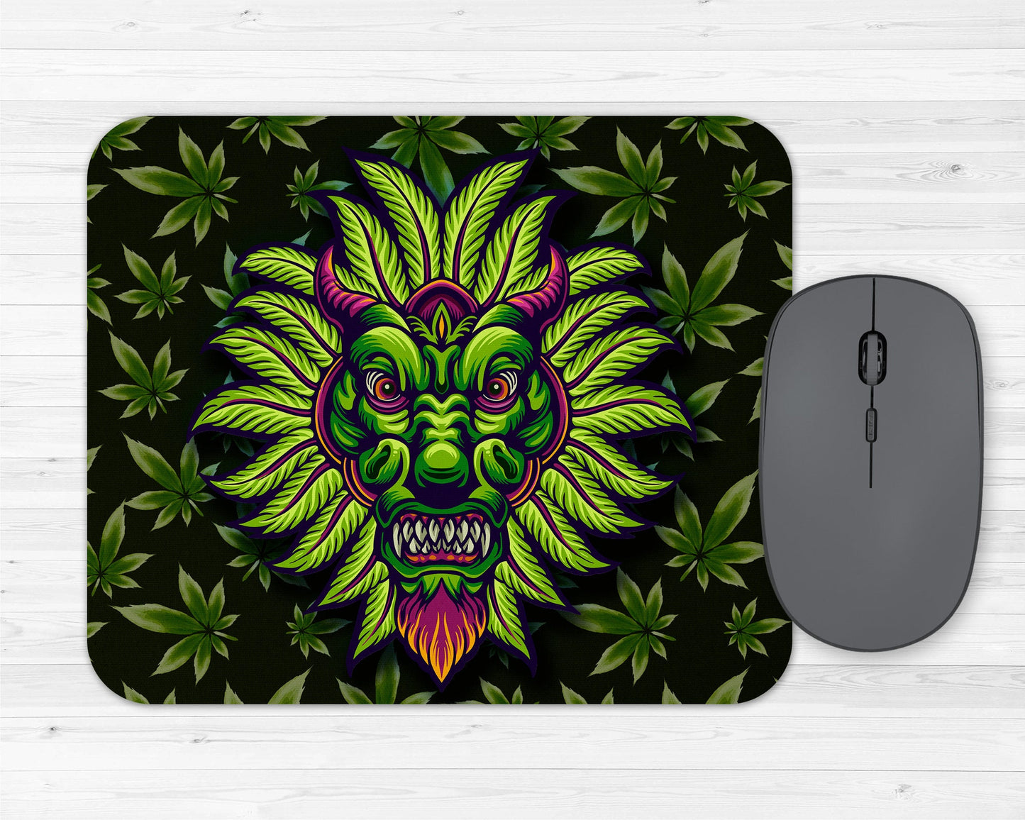 Stoner Art Pothead Cannabis Marijuana Rubber Mousepads - 10 Different Designs