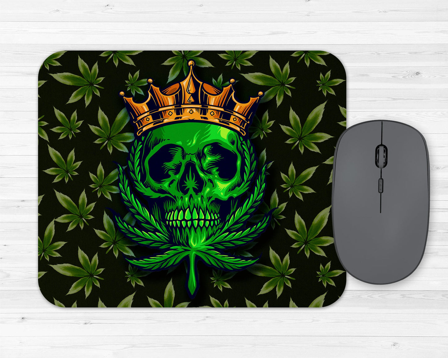 Stoner Art Pothead Cannabis Marijuana Rubber Mousepads - 10 Different Designs
