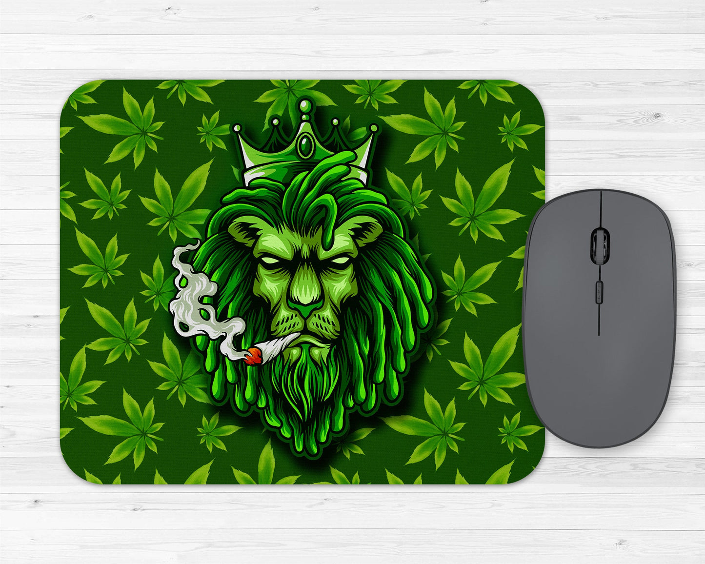 Stoner Art Pothead Cannabis Marijuana Rubber Mousepads - 10 Different Designs