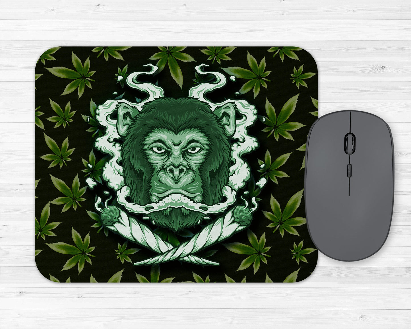 Stoner Art Pothead Cannabis Marijuana Rubber Mousepads - 10 Different Designs