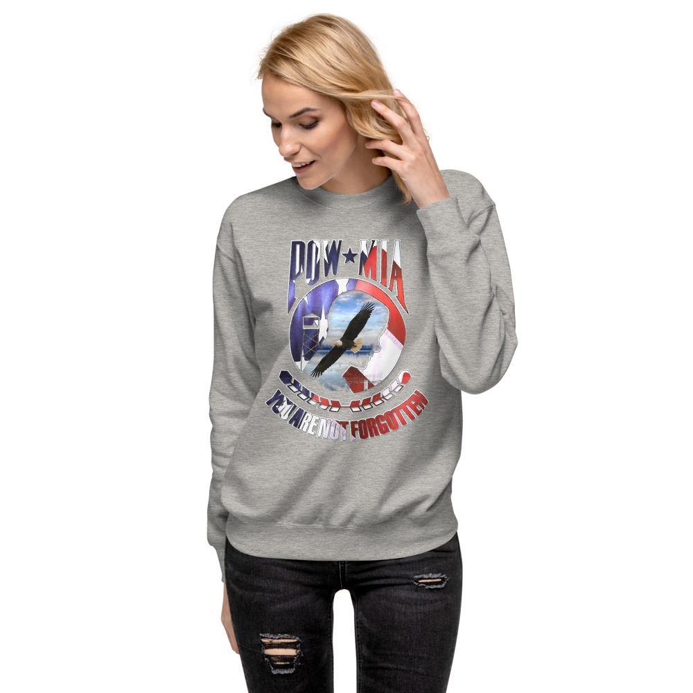 POW/MIA Unisex Fleece Pullover - Schoppix Gifts