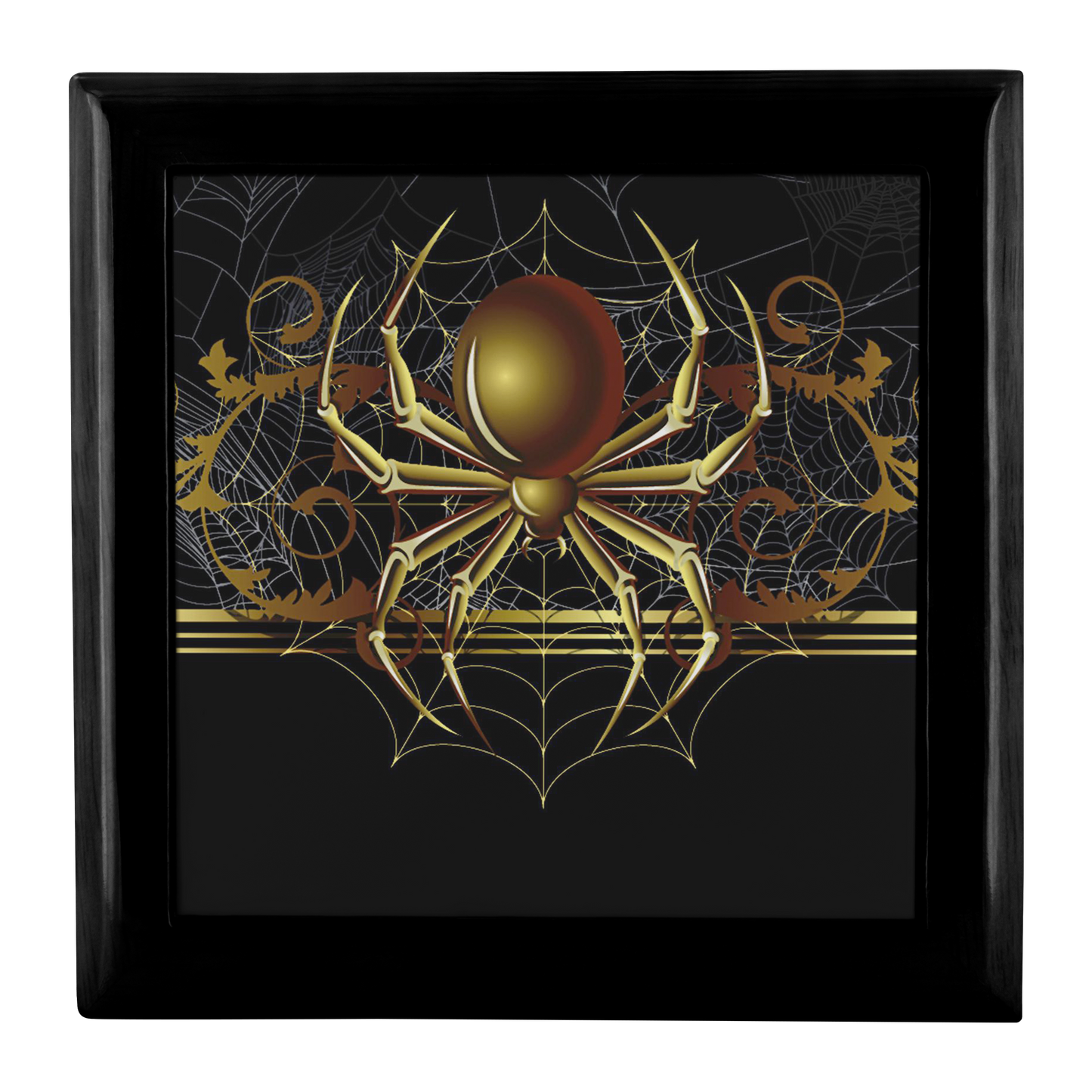 Gold Spider Jewelry Box - Schoppix Gifts