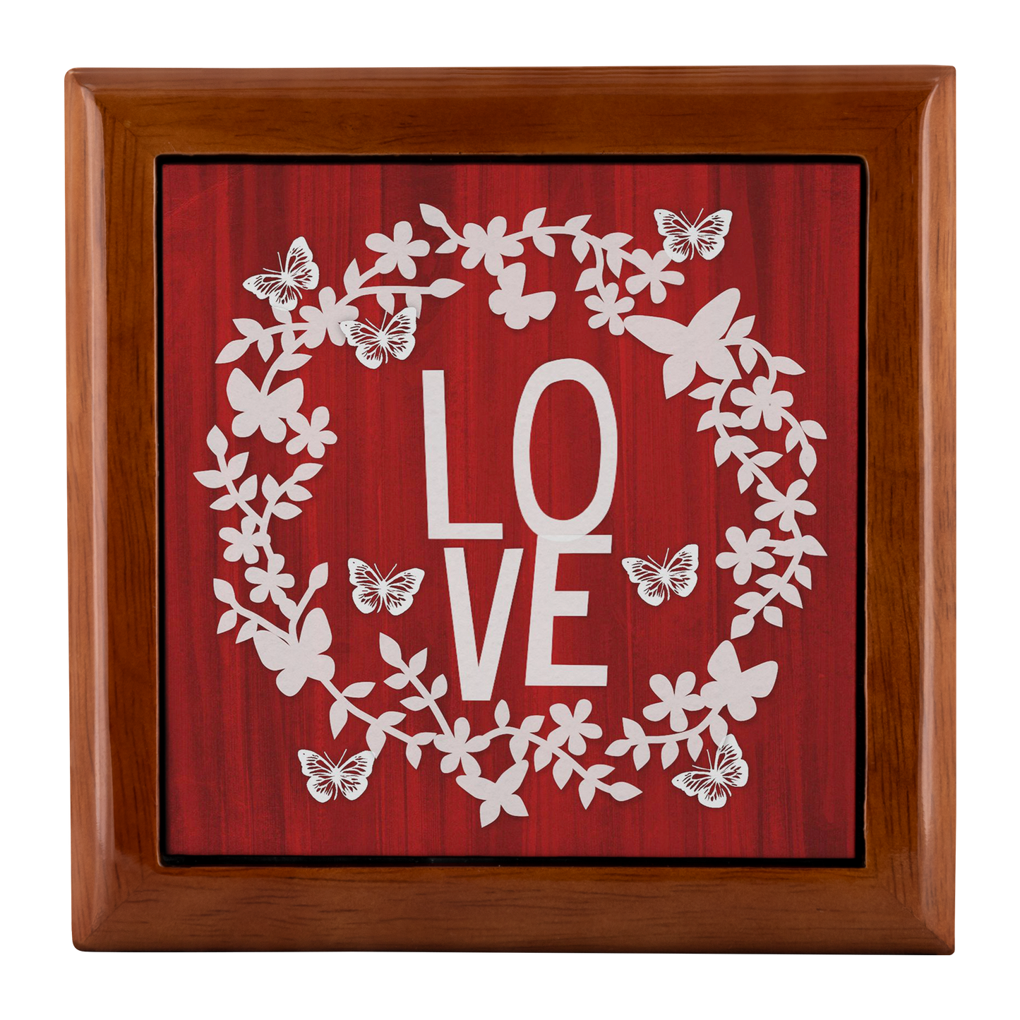 Love Butterfly Wreath Jewelry Box - Schoppix Gifts
