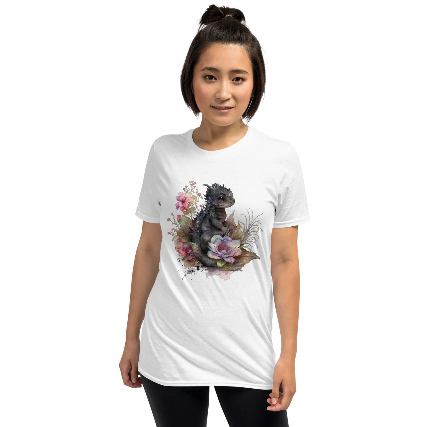 Cute Baby Black Dragon Short-Sleeve Unisex T-Shirt