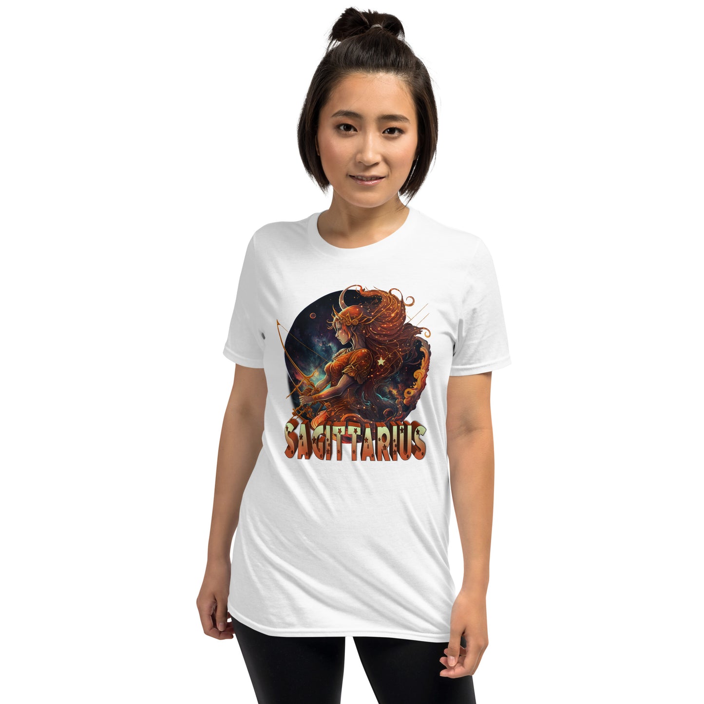 Sagittarius Zodiac Art Short-Sleeve Unisex T-Shirt