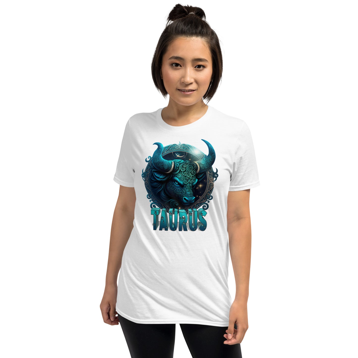 Taurus Zodiac Art Short-Sleeve Unisex T-Shirt