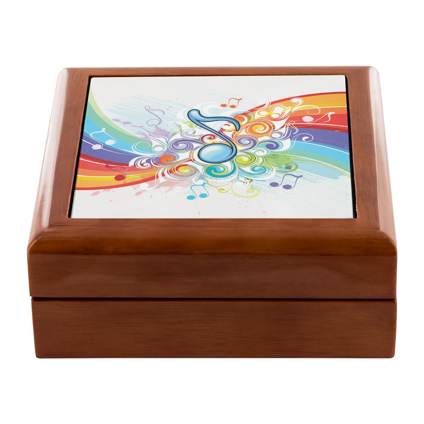 Rainbow Music Notes Jewelry Box - Schoppix Gifts