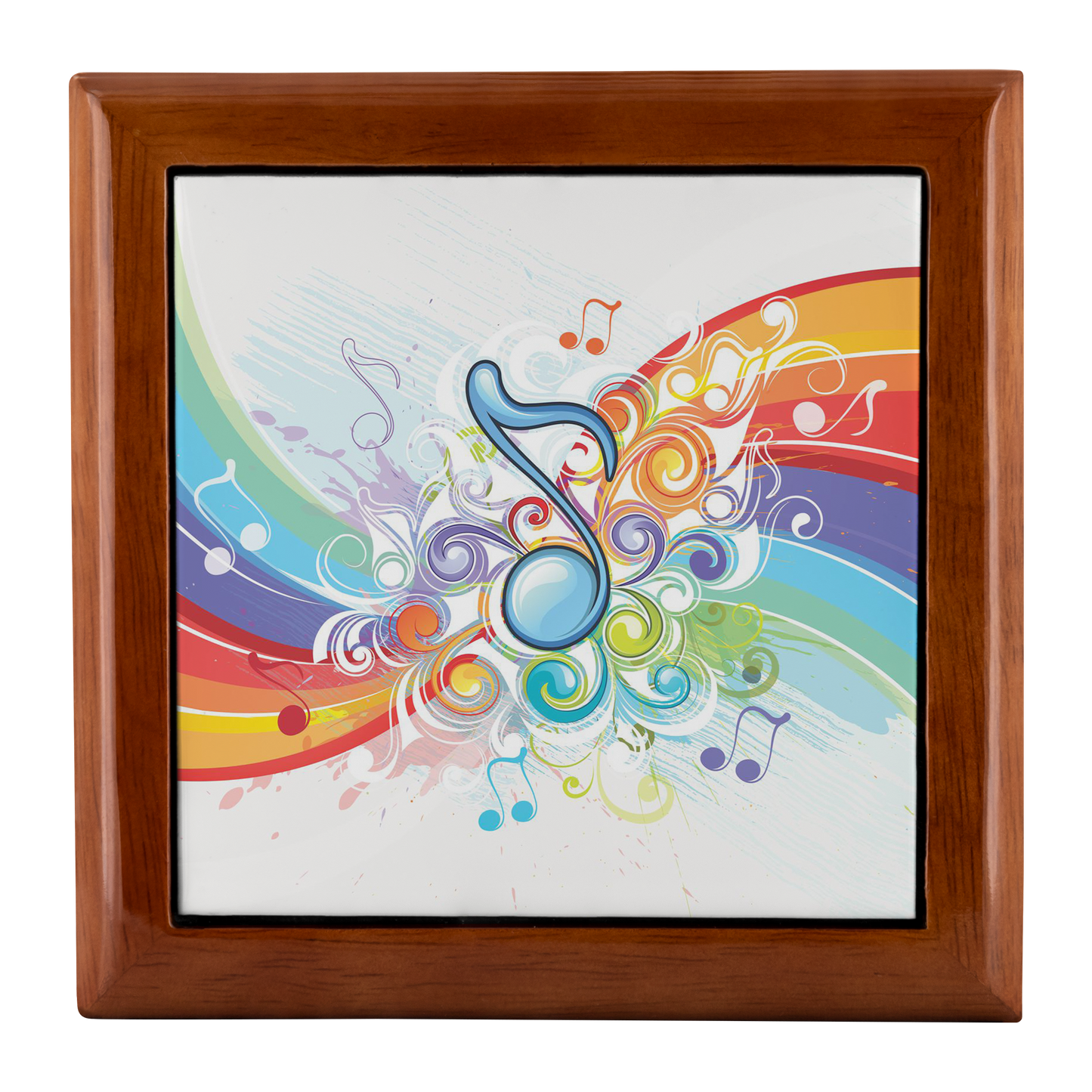 Rainbow Music Notes Jewelry Box - Schoppix Gifts