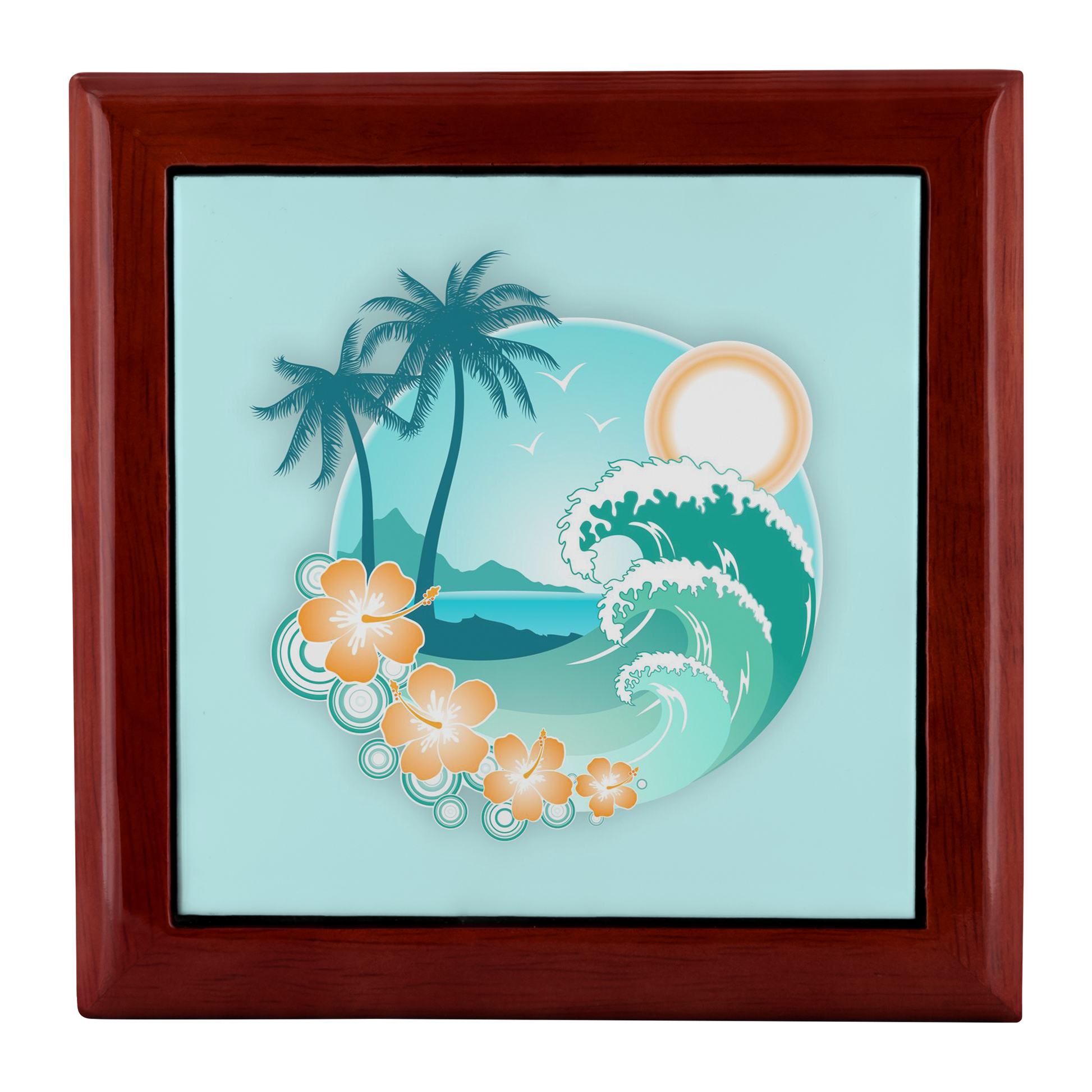 Island Waves Jewelry Box - Schoppix Gifts