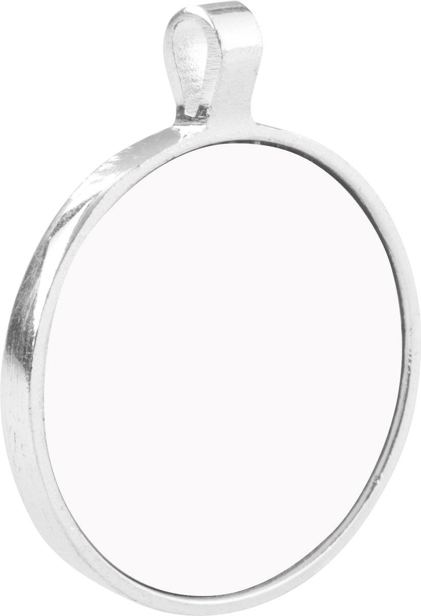 Create Your Own Round Bezel Pendant - Schoppix Gifts