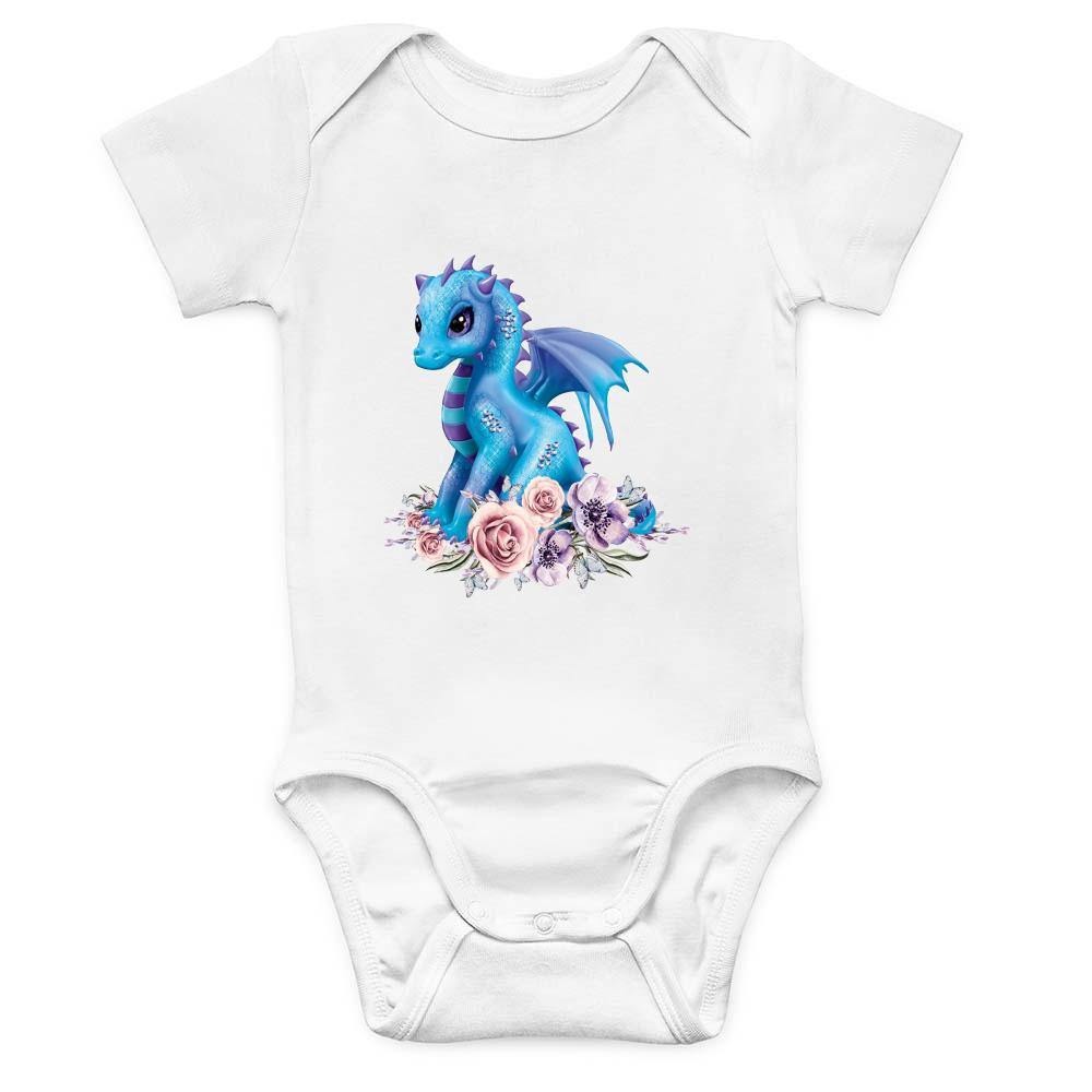 Cute Dragon Baby One-Piece Bodysuit - Schoppix Gifts
