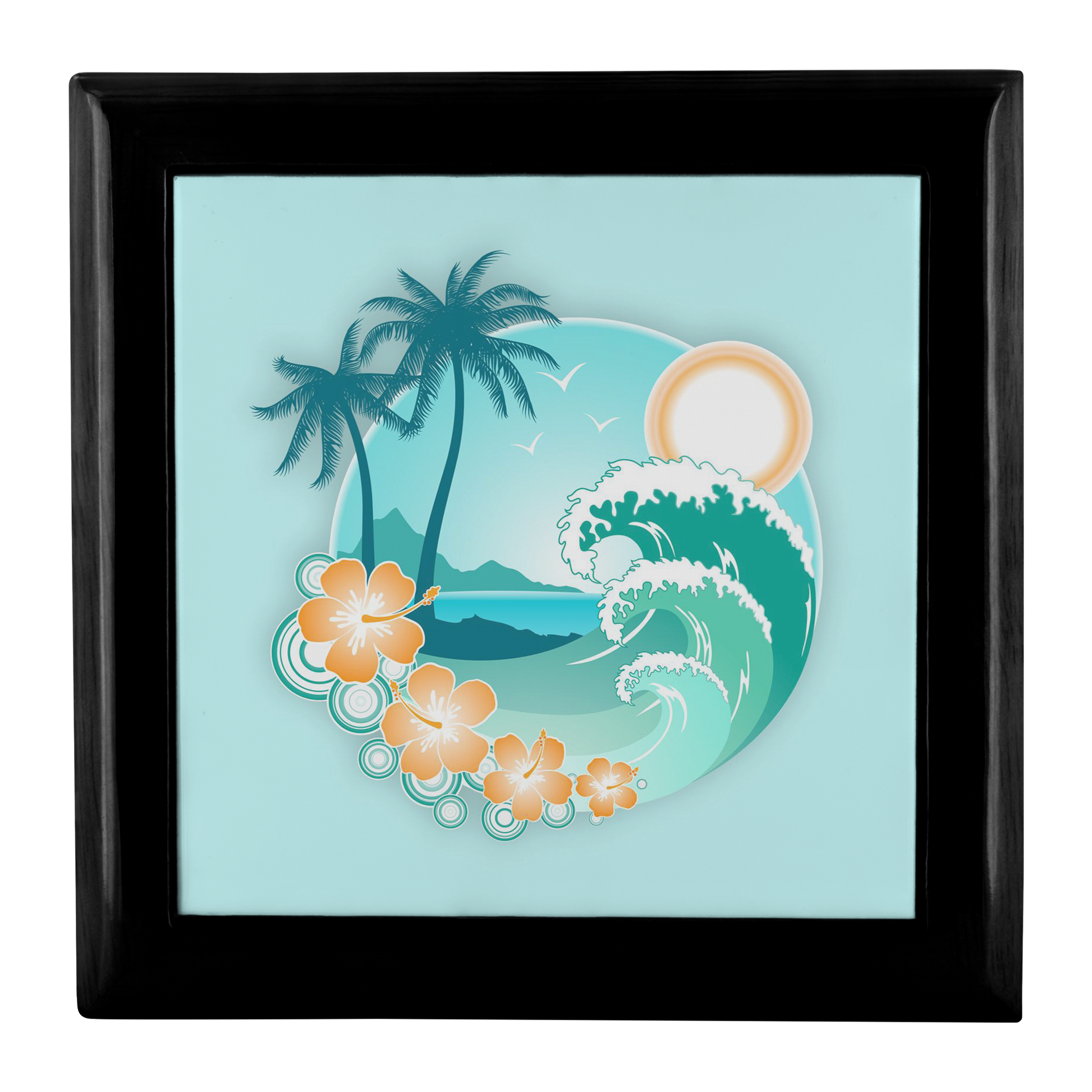 Island Waves Jewelry Box - Schoppix Gifts