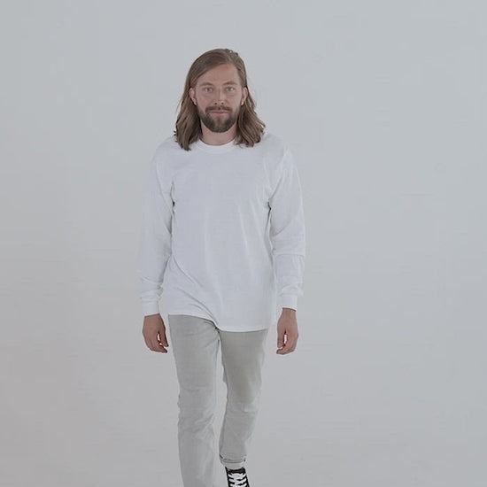 Men's Long Sleeve Shirt Gildan 2400.mp4