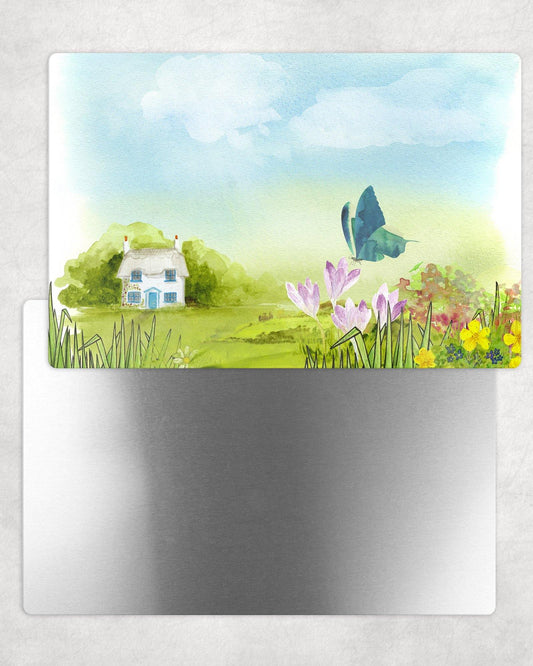 Butterfly Farmhouse Metal Photo Panel - 8x12 or 12x18 - Schoppix Gifts