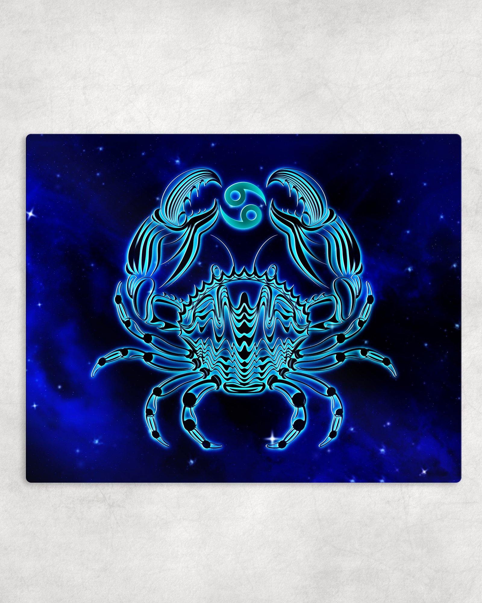 Zodiac Cancer Metal Photo Panel - 8x10 - Schoppix Gifts
