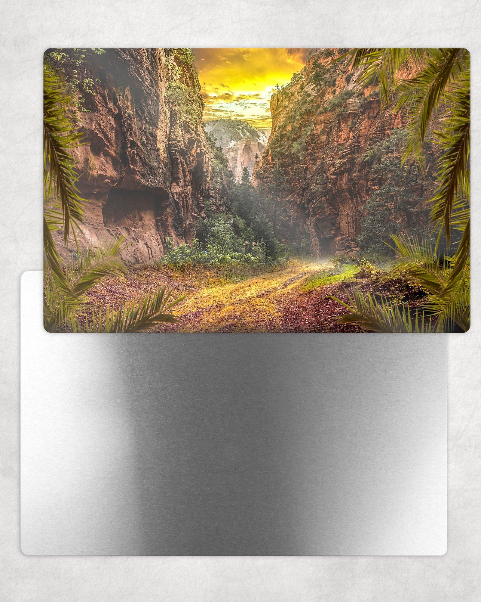 Canyon at Sunrise Metal Photo Panel - 8x12 or 12x18 - Schoppix Gifts