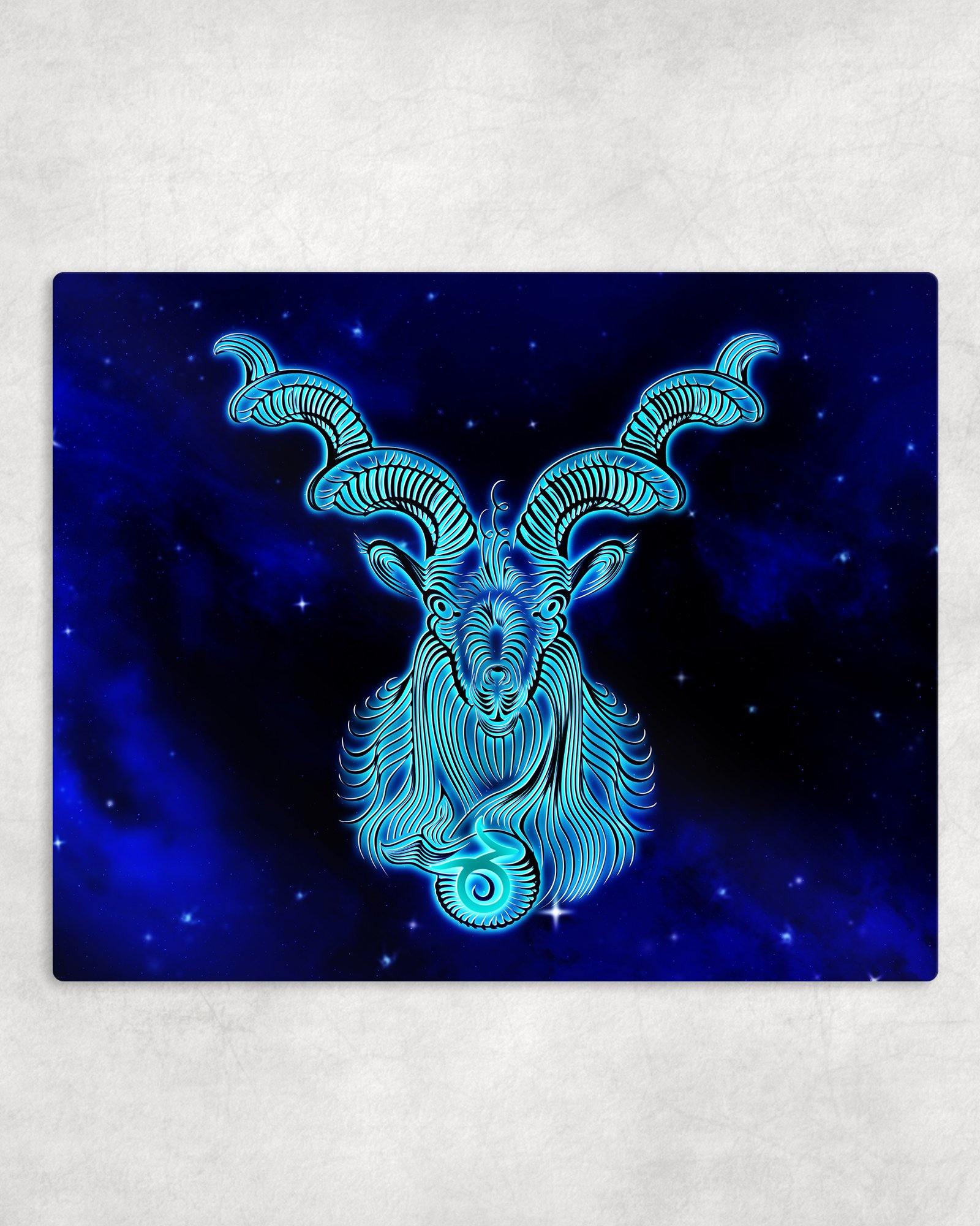 Zodiac Capricorn Metal Photo Panel - 8x10 - Schoppix Gifts