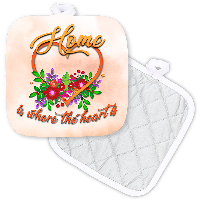 Home is Where the Heart Is Potholder - Schoppix Gifts
