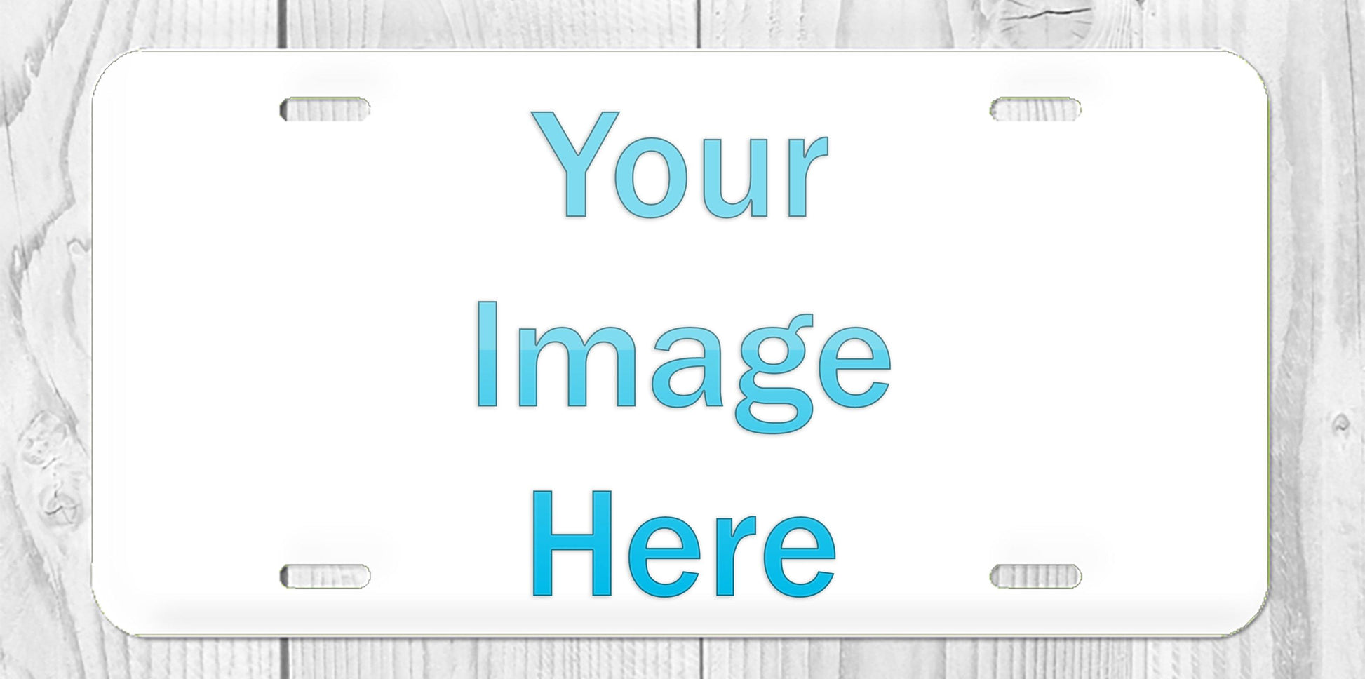 Create Your Own Aluminum License Plate - Schoppix Gifts