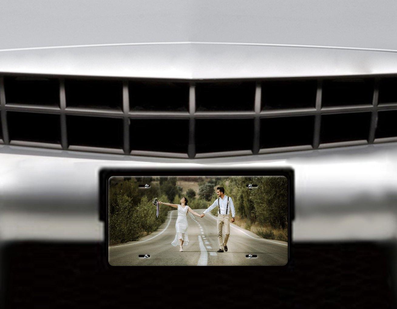 Create Your Own Aluminum License Plate - Schoppix Gifts
