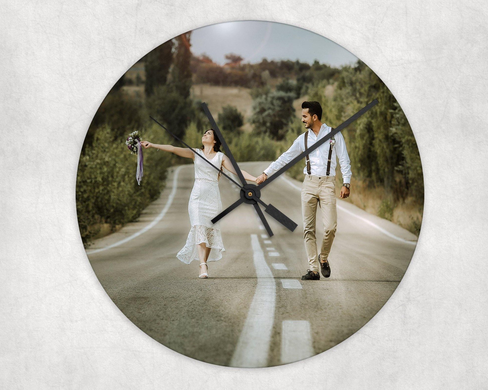 Create Your Own Round Clock - Schoppix Gifts