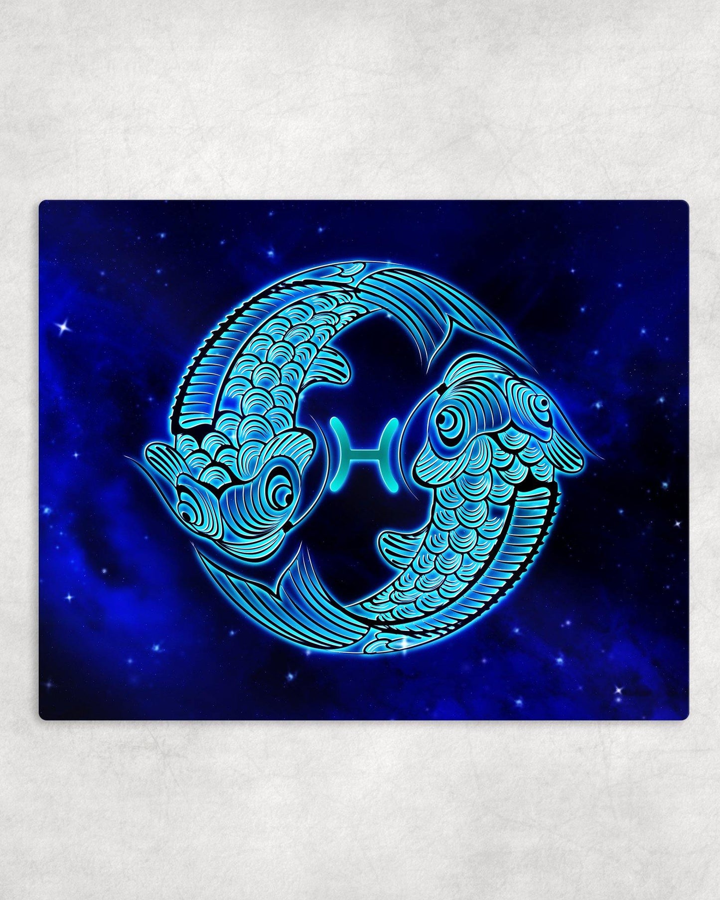 Zodiac Pisces Metal Photo Panel - 8x10 - Schoppix Gifts