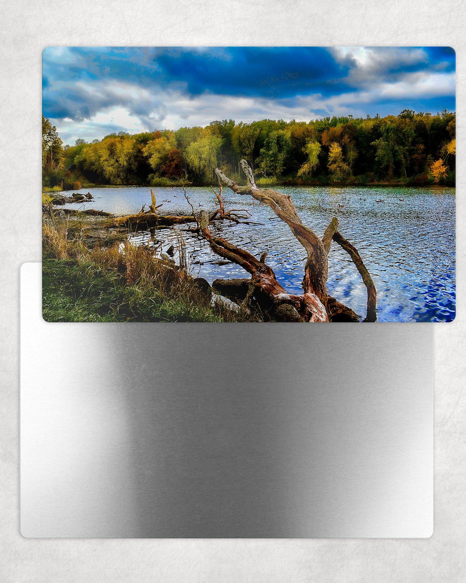 Rock River Illinois Metal Photo Panel - 8x12 or 12x18 - Schoppix Gifts