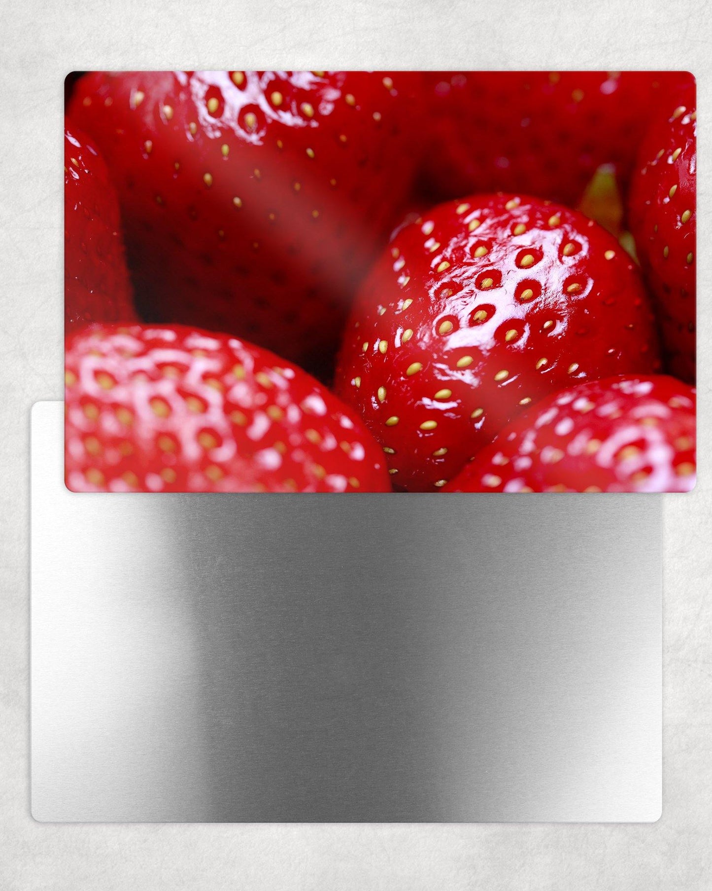 Strawberries Metal Photo Panel - 8x12 or 12x18 - Schoppix Gifts