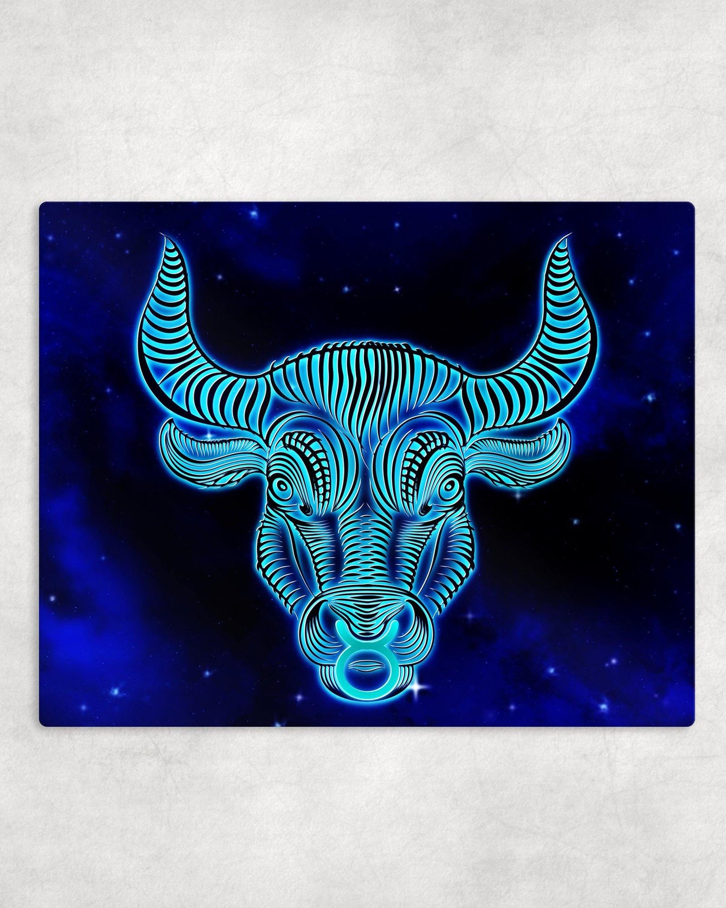 Zodiac Taurus Metal Photo Panel - 8x10 - Schoppix Gifts