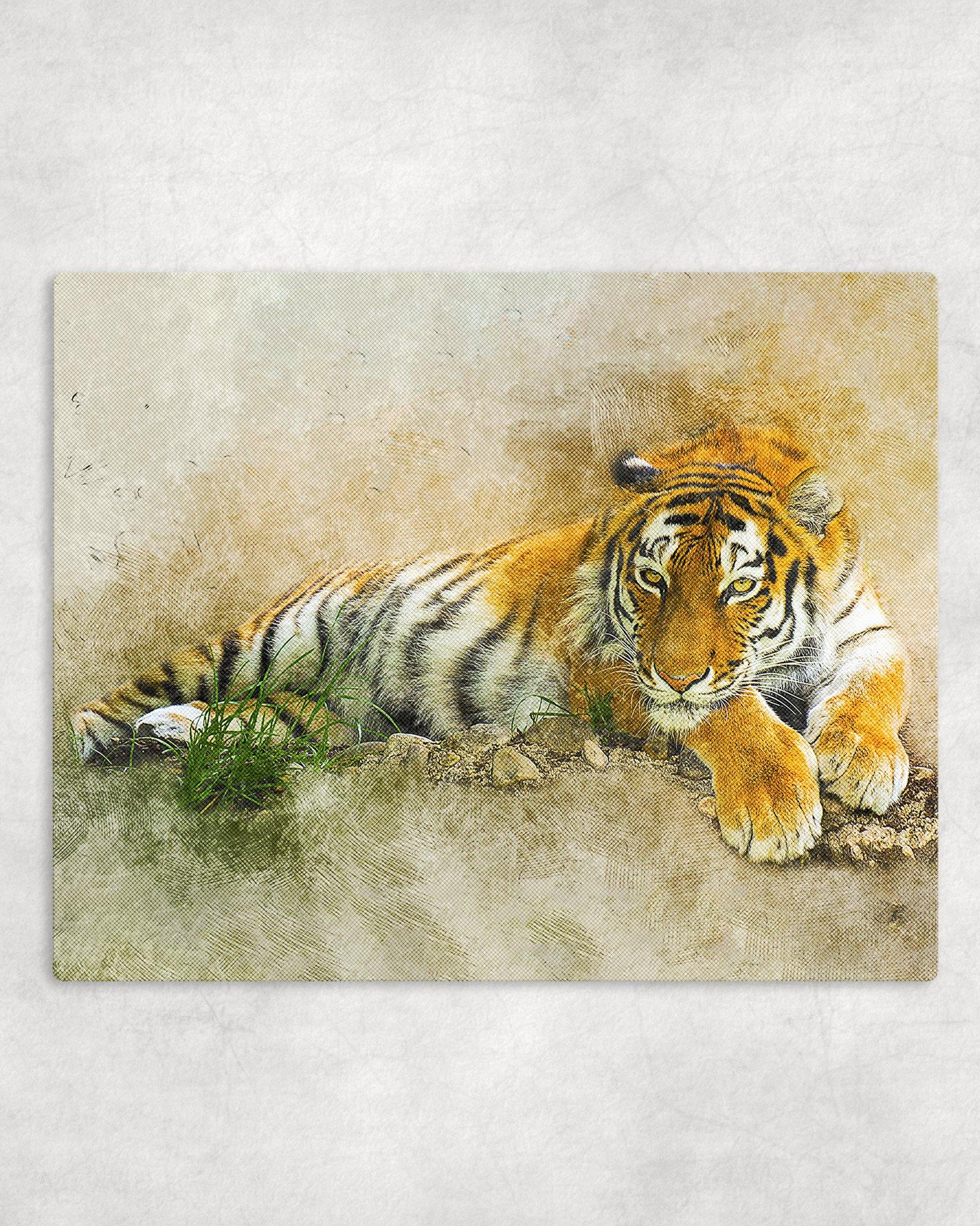 Tiger Metal Photo Panel - 8x10 - Schoppix Gifts