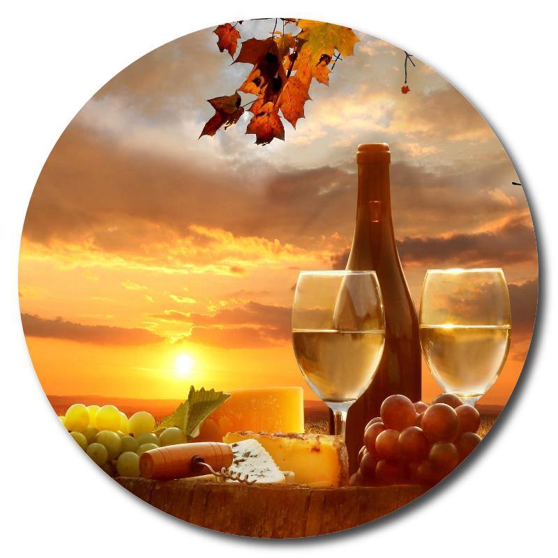 Wine at Sunset Art Drink Coasters - Schoppix Gifts