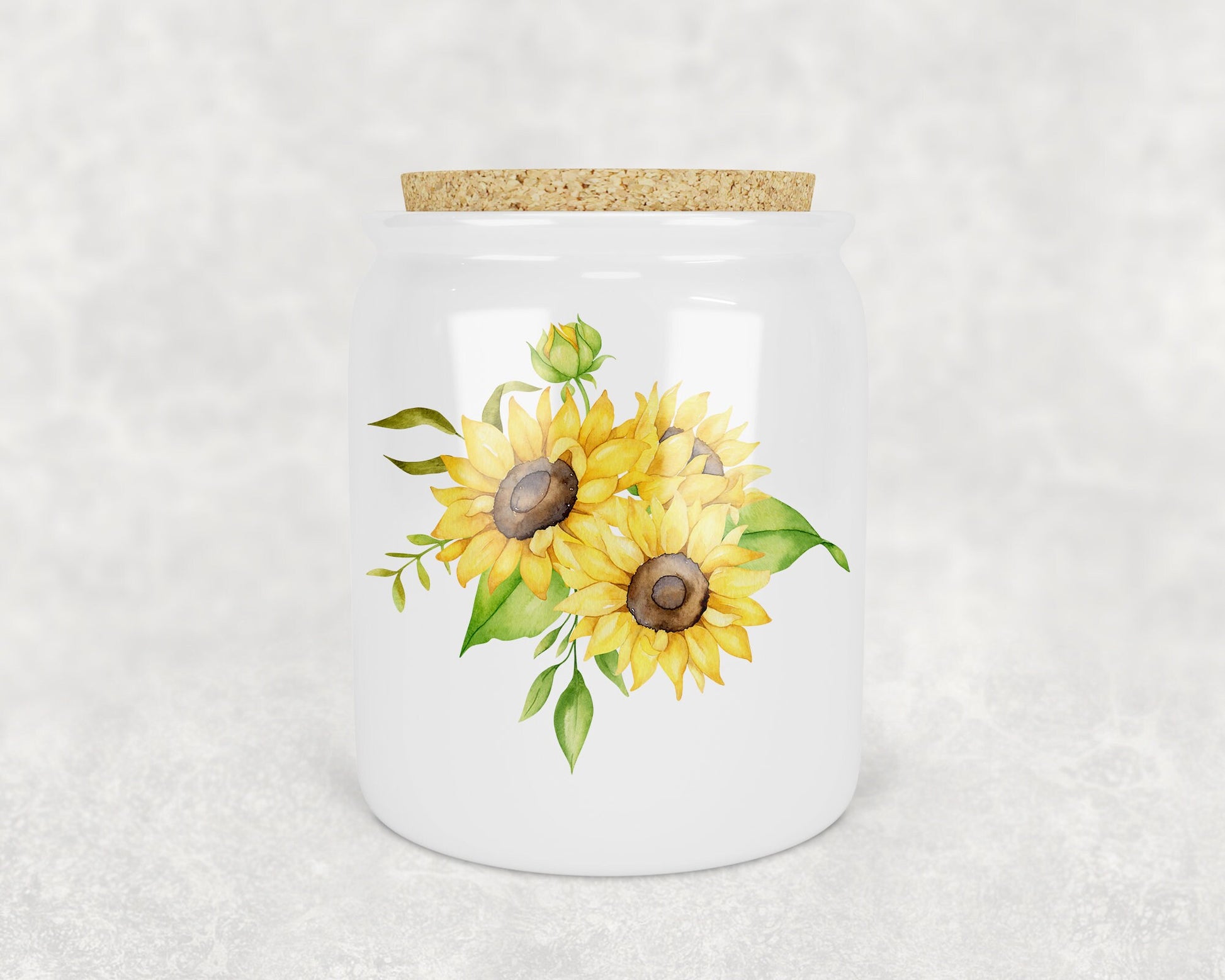 Sunflower Bouquet Treat Jar - Schoppix Gifts