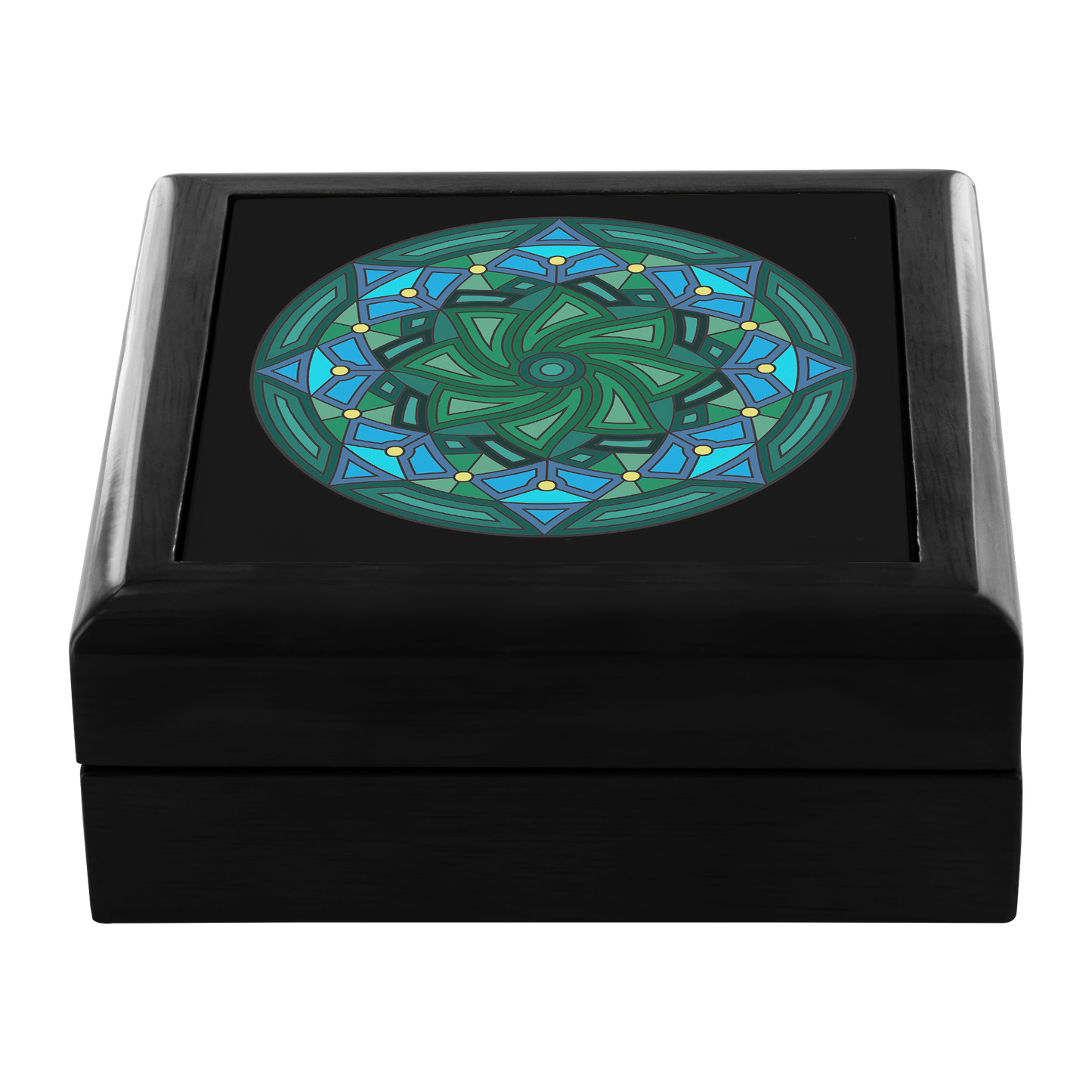 8pt Star Mandala Jewelry Box - Schoppix Gifts