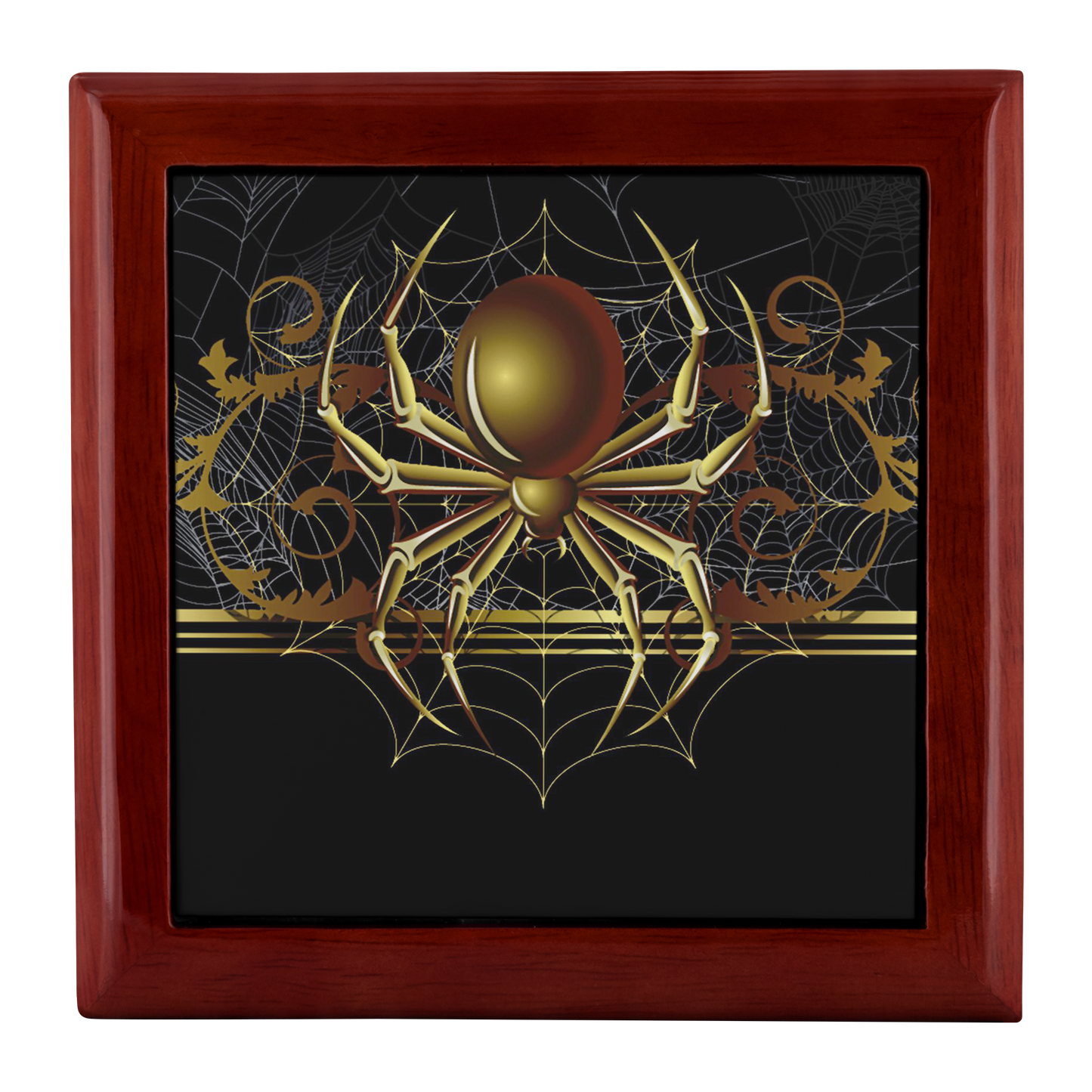 Gold Spider Jewelry Box - Schoppix Gifts