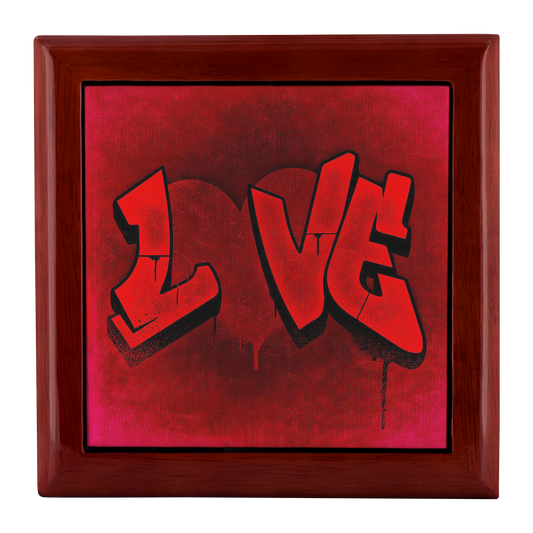 Graffiti LOVE Jewelry Box - Schoppix Gifts