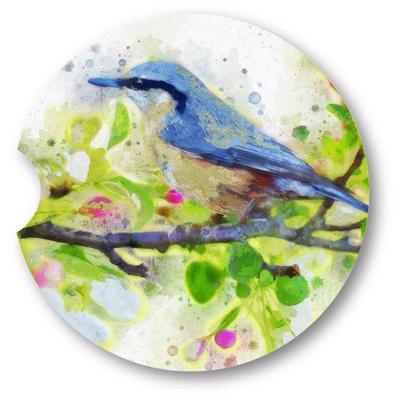 Blue Bird-Watercolor Style - Set of 2 - - Schoppix Gifts