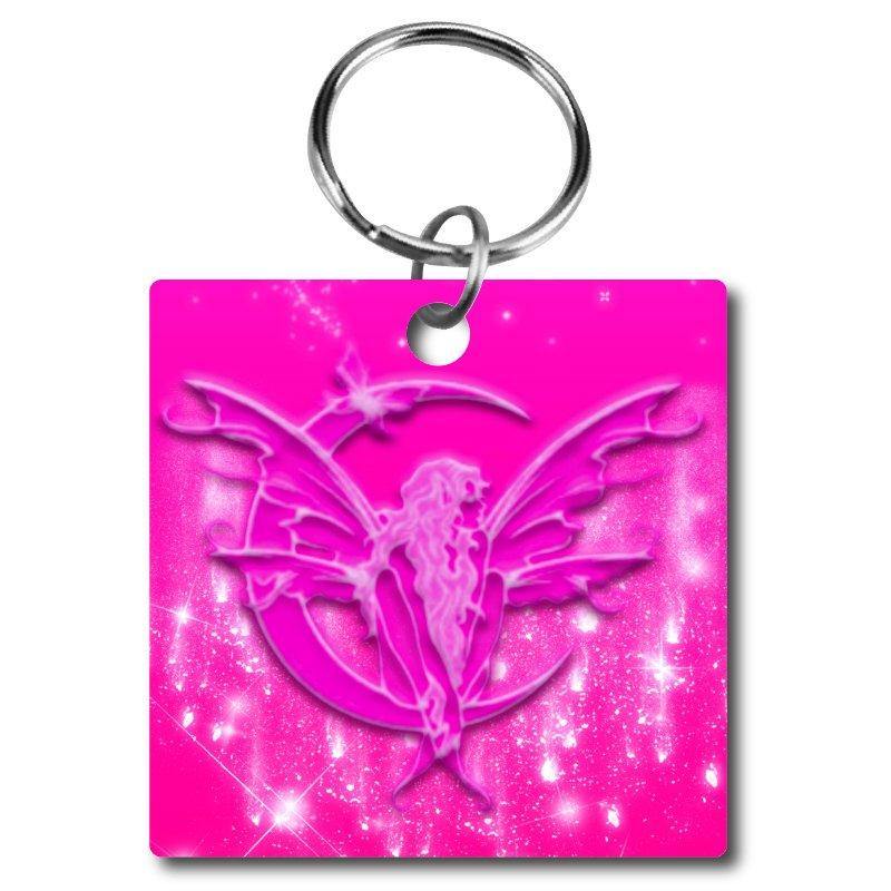 Fae/Faerie/Fairy Acrylic Key Chain - Schoppix Gifts