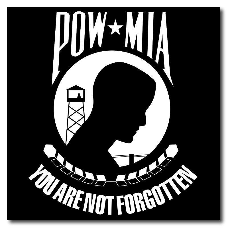 POW/MIA Square Drink Coaster-Set of 4- Available in 4 styles! - Schoppix Gifts