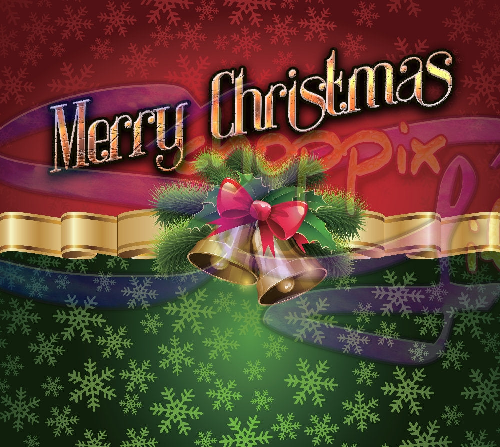 Christmas Wrapping Paper Christmas Bells 20oz Skinny Tumbler - Stainless Steel